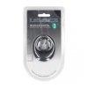 Vibrating Liquid Silicone Cock and Ball Ring - Black